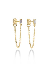 Wendy Earring - Gray Diamonds